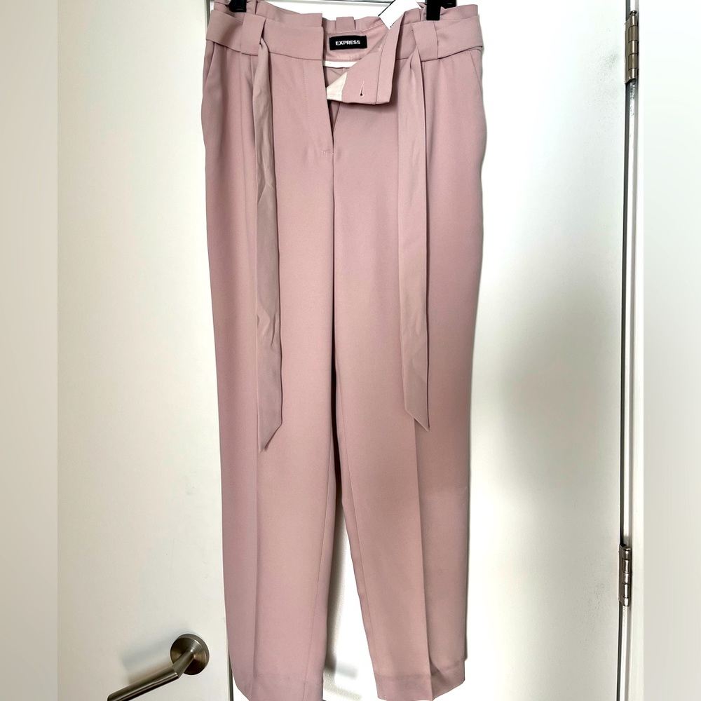 Express Ankle High Rise Pants